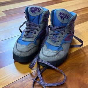 Hi-Tec Boots - Blue and Gray